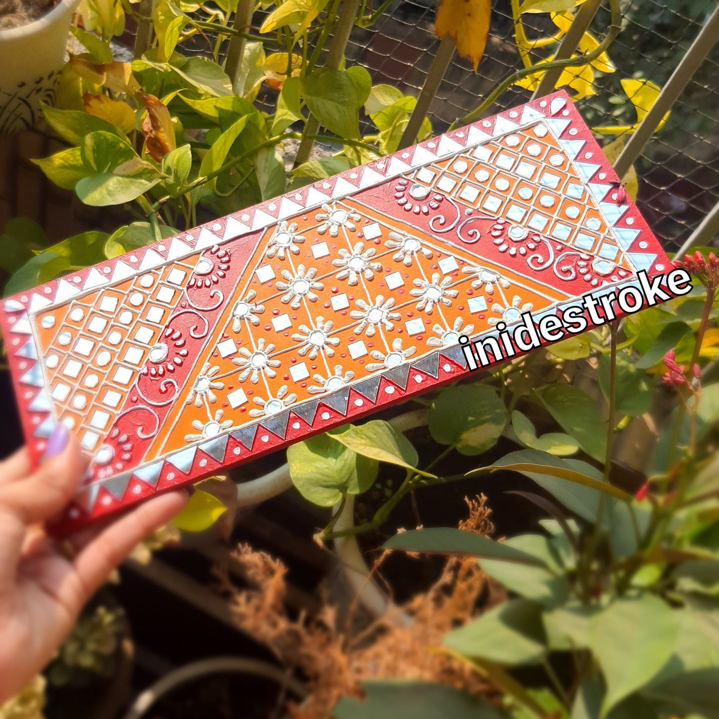 Rectangle Lippan Art