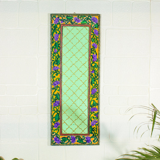 Handpainted Rectangle Wall Hanging