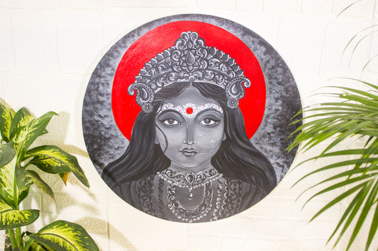 Devi Maa Handpainted Art