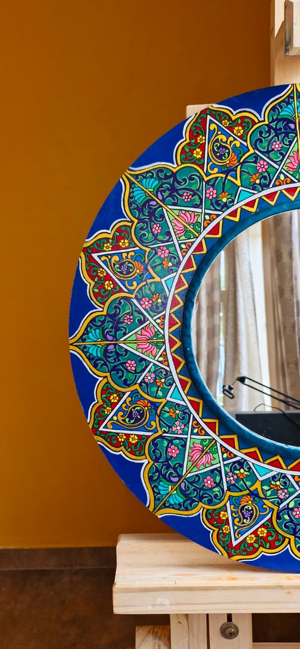 Decorative Round Mirror Wall Panel